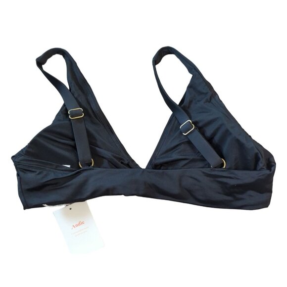 Andie Swim The Belmar Top Black Size Medium - Picture 6 of 9